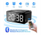DLC 32906 Digital Alarm Clock with Mirror, Bluetooth Speaker, and Aux-in 3 in KSA