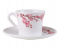 Delcasa DC3402 12-Piece Opalware Cup & Saucer Set – 200ml Tea Cups with Saucers, Heat & Scratch Resistant 1 in KSA