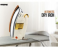 Teflon Coated Automatic Dry Iron 1200 W GDI23014 White/Silver/Gold 2 in KSA