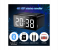 DLC 32906 Digital Alarm Clock with Mirror, Bluetooth Speaker, and Aux-in 2 in KSA