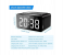 DLC 32906 Digital Alarm Clock with Mirror, Bluetooth Speaker, and Aux-in 5 in KSA