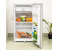 Geepas 89L Single Door Refrigerator GRF110SPE – Direct Cool, Quick Cooling, Temp Control, Glass Shelves, Low Noise, Grey 2 in KSA