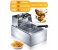 DX1796 Stainless Steel 6L Deep Oil Fryer with Basket Strainer Jumbo Size Adjustable Temperature & Timer, Perfect Chicken, Shrimp, French Fries, Chips & More, Removable Oil Container 1 in KSA