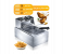 DX1796 Stainless Steel 6L Deep Oil Fryer with Basket Strainer Jumbo Size Adjustable Temperature & Timer, Perfect Chicken, Shrimp, French Fries, Chips & More, Removable Oil Container 2 in KSA