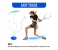 Tennis Trainer Tennis Trainer Set with Rebound Balls, Portable Tennis Equipment, Tennis Ball Practice Trainer, Tennis Trainer Ball with String for Children, Players, Beginners 4 in UAE