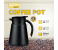 DENX Thermal Coffee Carafe 880ml – Double Wall Vacuum Insulated Stainless Steel Coffee Pot, Keeps Drinks Hot 12 Hours / Cold 24 Hours, Leakproof with Silicone Seal 3 in KSA