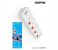 Geepas 4-Way Extension Socket with Individual Switches & 2 USB Ports, Fireproof, 3M Cord – Home & Office 1 in KSA