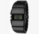 Men Stylish Digital Wrist Watch with Unique Square Dial and Durable Strap, Black 1 in UAE