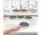 360° Rotating for Rectangular & Oblong Tables, Turntable Tray Reusable urntable, Rotating Dining Table, Extendable Turntable for Kitchen and Dining Tables Oblong Round Tables, Dining Tables Tray Set for Serving, Revolving Turntable Dining Table 4 in UAE