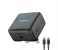 ORAIMO PowerCube 20 Chic 20W GaN Wall Charger Kit with Type|C to Type|C Cable | OCW-5201U-BK Black 1 in KSA