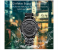 Trending New Men's Creative Magnetic Scrolling Beads Quartz Watch for Men Waterproof watches Stainless Steel Watch, Black 3 in UAE