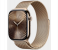 Apple Watch Series 10 GPS + Cellular 42mm Gold Titanium Case with Gold Milanese Loop 2 in UAE