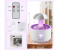 Humidifier for Bedroom, Rotating Umbrella Diffuser with Rain Drop Effect 7-Color LED, 300ML Small Humidifier Aroma Diffuser with Remote & Timer, Funny Rain Humidifier Gift for Kid Teen Women (White) 3 in UAE