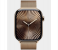 Apple Watch Series 10 GPS + Cellular 42mm Gold Titanium Case with Gold Milanese Loop 1 in UAE