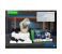 Smartbarry HT25 Projector HD Smart Mini Portable Android 12 System Remote Control Projector Built-in Battery Wireless WiFi 5G Native 1280*720P Support 4K For Home Cinema Bedroom Outdoor Movie Projector for Phone/PC/Tablet/PS 3 in UAE