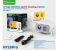 HT23 4K Ultra HD Smart Projector – Electric Focus, 5G WiFi & Bluetooth, Android 11.0 Portable Home Theater Projector for Movies, Gaming, Office Presentations & Meetings – White 2 in UAE