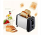 Denx DX4401 2-Slice Pop-Up Toaster, 6 Browning Control Settings, Stainless Steel Body, Automatic Ejection, 650-750W 1 in UAE