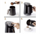RAF Automatic Turkish Coffee Maker Machine, 1 to 5 Cups, Cordless Electric Coffee Pot, Electric Turkish Coffee Machine, Black/Gold 3 in UAE
