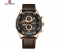 Naviforce Original NF8043 Elegance Exquisite Multifunctional Men's Chronograph Watch (Bronze) 1 in UAE