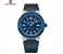 NAVIFORCE NF9233 Men's Classic Analog Quartz Watch, 40mm Case, Blue Leather Strap 1 in UAE
