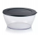 Tupperware Crystal Clear Store & Serve Food Storage Container, 4L Capacity, Black Lid 1 in UAE