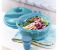 Tupperware Salad On The Go Set, 1.4 L Capacity, Aqua Blue 4 in UAE