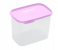 Tupperware One Touch Fresh Rectangular Food Storage Container, 4.4L Capacity, Pink Lid 1 in UAE
