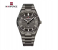 NAVIFORCE 9268 Men's Luxury Business Quartz Watch – Stainless Steel Waterproof Wristwatch with Luminous Hands & Calendar – Black/Black 1 in UAE