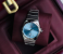 Men Stainless Steel Quartz Watch | Classic blue Dial Date Display | Water Resistant Analogue 1 in UAE