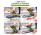 MACON Vegetable Chopper Food Dicer 16 in 1 Slicer with 8 Blades Container and Peeler MC4644 9 in UAE