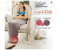 Calming Cozy Massaging Back Heating Pad | Electric Weighted Heat Therapy Wrap with Vibration – Gray 8 in UAE