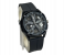 Premium Straps Watch Black – Spinning Wheel Display with Silicone Band 1 in UAE