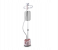 Multifunctional Standing Garment Steamer with Built-in Ironing Board & Hanger, 2000W High Power, Pink/White 1 in UAE