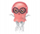 Pink Electric Dancing Jellyfish Toy Musical Light-Up Octopus with 360 Degree Rotating Tentacles 1 in UAE