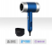 Professional 800W Hair Dryer, 2 Speed Settings, Concentrator Nozzle, 1.8m Cord, Blue/Silver 1 in UAE