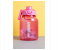 2000ml Large Capacity Transparent Water Bottle BPA-Free Plastic Sports Water Cup with Direct Drinking Lid & Cute Cartoon Sticker - Pink 1 in UAE