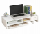  Desktop Laptop Stand & Organizer Shelf, Multi-Compartment Monitor Riser with Drawer & Storage Rack for Office and Home 1 in UAE