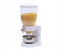 Single Cereal Dispenser 2L, Countertop Dry Food Storage Container with Portion Control, Freshness Seal, White/Clear 1 in UAE