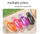 2000ml Large Capacity Transparent Water Bottle BPA-Free Plastic Sports Water Cup with Direct Drinking Lid & Cute Cartoon Sticker - Orange 6 in UAE
