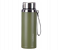 800ml 304 Stainless Steel Double Wall Insulated Tea Cup Vacuum Thermal Travel Mug with Filter Hot & Cold Portable Cup for Car Sports & Home - Green 1 in UAE