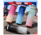Gradient Plastic Sports Water Bottle 1200ml | Large Capacity BPA-Free Gym, Travel & Outdoor Water Cup with Measurement Scale - Pink 3 in UAE