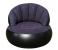 Single Size Shell Inflatable Sofa Chair, Portable Indoor/Outdoor Lounger Seat, Lightweight & Easy Inflatable Couch for Home, Bedroom, Dorm & Garden (Assorted Colors) 1 in UAE