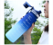 Gradient Plastic Sports Water Bottle 1200ml | Large Capacity BPA-Free Gym, Travel & Outdoor Water Cup with Measurement Scale - Blue 3 in UAE