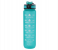 The Better Home 1 Litre Motivational Water Bottle for Adults | Leakproof Sipper Bottle with Time Markings & Measurements | Unbreakable Sports Gym Water Bottle - Mint Green 1 in UAE
