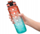 The Better Home 1 Litre Motivational Water Bottle for Adults | Leakproof Sipper Bottle with Time Markings & Measurements | Unbreakable Sports Gym Water Bottle - Orange/Blue Gradient 1 in UAE