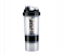500ml Protein Shaker Bottle With Mixing Ball & Supplement Storage – 17oz BPA-Free Plastic Sports Gym Mixer Cup For Workout, Fitness, Smoothies, Pre-Workout, Protein Powder & Meal Replacement Drinks (Black) 1 in UAE