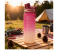 Gradient Plastic Sports Water Bottle 1200ml | Large Capacity BPA-Free Gym, Travel & Outdoor Water Cup with Measurement Scale - Pink 1 in UAE