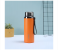 800ml 304 Stainless Steel Double Wall Insulated Tea Cup Vacuum Thermal Travel Mug with Filter Hot & Cold Portable Cup for Car Sports & Home - Orange 1 in UAE