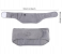 Electric Waist Belt Heating Pad with 3-Level Heat Control | USB Powered Rechargeable Heat Wrap for Menstrual Pain, Back, Belly & Abdominal Relief 6 in UAE