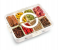 Snack Box with Compartments Divided Serving Tray with Lid and Handle Portable Spice Container Snack Platters Seasoning Box Organizer for Spices Candy Fruits Nuts Snacks, For Party Entertaining Picnic 1 in UAE